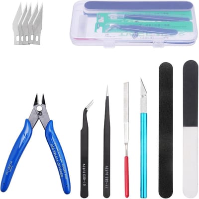Gundam Modelbouw Gereedschap Set, Basis Tool Kit voor Modelbouwers, Hobby Gereedschap voor het Bouwen en Repareren van Gundam Modellen