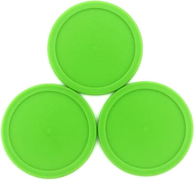Air Hockey Pucks - Ijshockeystukken Mini - Spelkamer Competitie - Ergonomische Vervangingen - 30 stuks - Groen