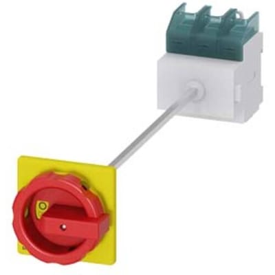 Lastscheidingsschakelaar Rood, Geel 3-polig 50 mm² 100 A 690 V/AC Siemens 3LD27140TK53