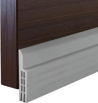 Nivard Tochtstrip - Tochthond - Windstopper - Deurborstel - Tochtband - Tochtstopper - Tochtkussen - Kussen Voor Deur - Draft Stopper - Grijs