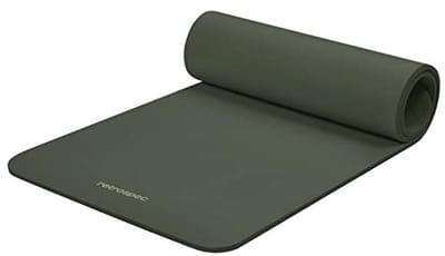 Dikke Yoga Mat 1/2" Met Nylon Strap - Antislip Fitness Mat Voor Yoga, Pilates En Oefeningen