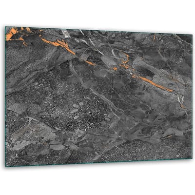 TMK ArtDeko Serie - Glazen Snijplank - 40x30cm - Marmerpatroon