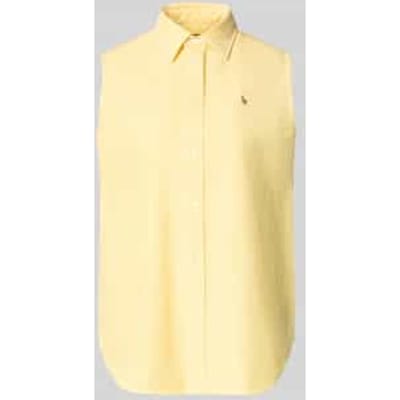 relaxed fit overhemdblouse van puur katoen