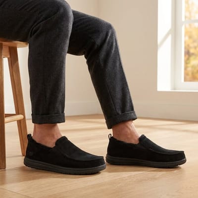 Skechers Skechers Melson Willmore Pantoffels Zwart