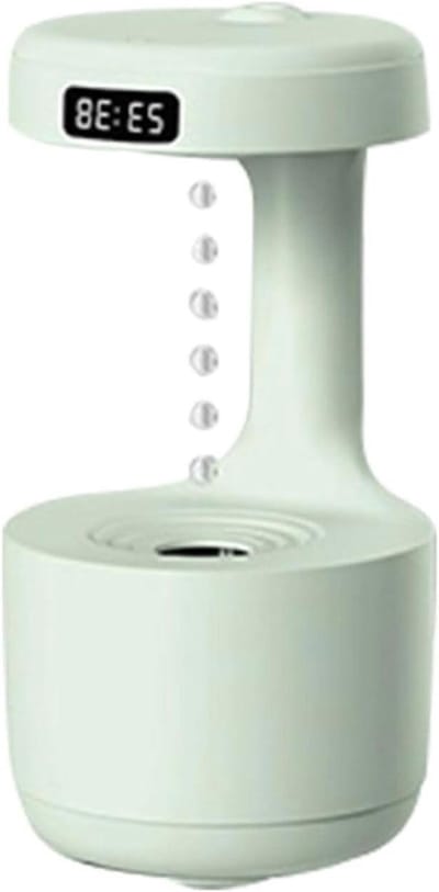 Luchtbevochtiger Druppel - Mistmaker Cool Mist - Lucht Verbeteren - Anti Zwaartekracht - 800 ml - Groen