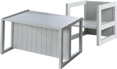 Goodivery ® Veelzijdige Kindermeubelset in Landelijke Stijl - Inclusief Stoel en Tafel - Groeit Mee met Kind