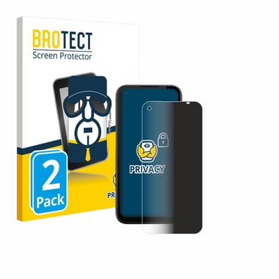 BROTECT - privacy screenprotector voor Gigaset GX6 Pro - Folie Beschermfolie Blauwlichtfilter 2 Stuks