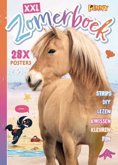Penny Zomerboek XXL 2025 - Vakantieboek - Zomerboek - Doeboek - Vakantie - Paarden Spullen - Paardencadeaus - Creatief - Paarden - Paard - DIY - Tekenen - Posters - Strips - Puzzels - Puzzel - kleurboek - Tekenboek - Pony - Veulen