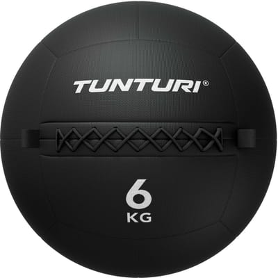 Tunturi Platinum Wall Ball - 4-12kg set - Zwart - Incl. gratis fitness app
