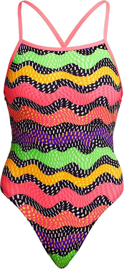 Worm burner Tie me tight one piece - Dames | Funkita | Maat 12