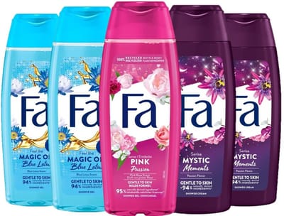 Fa Douchegel Try Out - Magic Blue Lotus / Pink Passion / Mystic Moments
