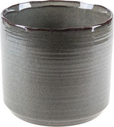 Cosy & Trendy Bloempot Aardewerk - Ø16xH15cm - Groen