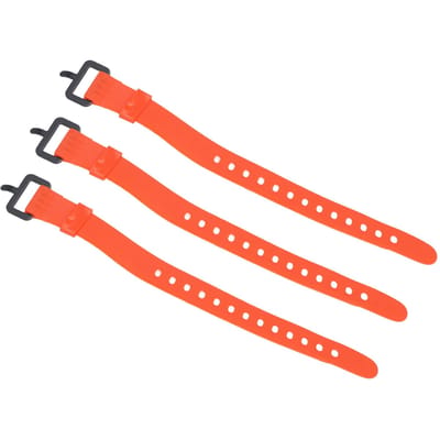 3 stuks Utility Riemen Snelspanner Organiseer Kabels Multifunctionele Spanbanden voor Motoruitrusting Ski's oranje