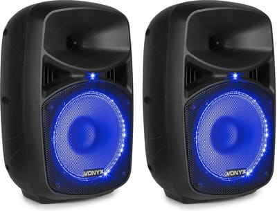 Geluidsinstallatie - Vonyx VPS082A Bluetooth geluidsinstallatie 400W voor startende DJ of zanger(es)
