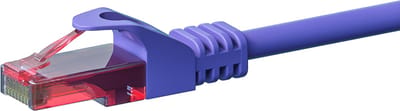 Danicom UTP CAT6 patchkabel - 2 meter paars - 100% koper - netwerkkabel - internetkabel - UTP kabel - RJ45 - 1000 mbit/s