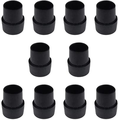 Dailygoods- Trampoline Been Cap Antislip - 10 Stuks - Rubber Voetbescherming - Meubelpads - Geschikt voor 2,5 cm Ronde Benen - Duurzaam Accessoire