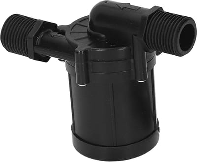Boosterpomp Waterpomp - Dompelpomp Circulatiepomp - Douche Versterken - Geluidsarme Werking - 800L/u 12m Lift - Zwart