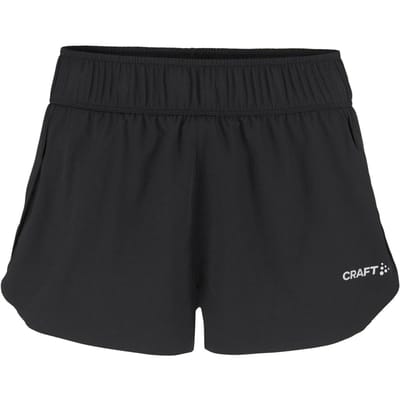 Craft ADV Essence 2in 2 Hardloopshorts Dames-Zwart