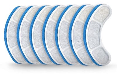 VT Goods - Kat Fontein Filter - Waterdispenser Filters - Gezonde Waterkwaliteit - Blauw Wit - Bescherming tegen Urinestenen - Geschikt voor Katten