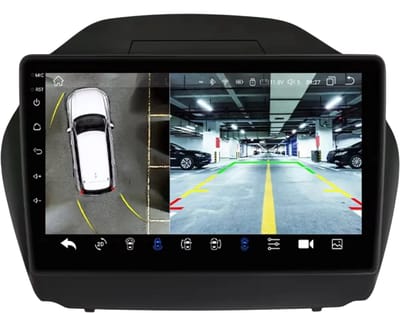 Autoradio bluetooth met camera - Carplay - Voor Hyundai Tucson IX35 (2011-2017) - Geschikt voor Apple en Android - Stereo - Navigatie - Navigatiesysteem auto