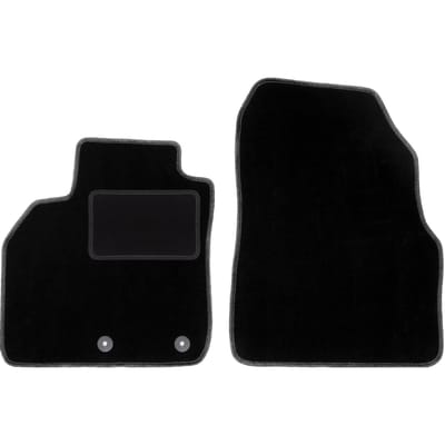 Voormatten zwart voor: Renault Grand Scenic III 7-zits (2009-2015)