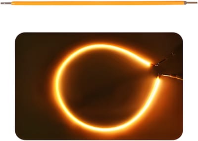 Flexibele LED Filament 2200K 30CM 3V 300mA COB -Buigbare Lichtdraad voor Hobby, Modelbouw verlichting en DIY