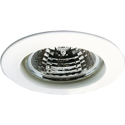 Premium LED-inbouwlamp IP44 rond 79 mm GU10 max. 50W 230V dimbaar Wit