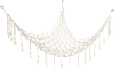 Teddy Hammock voor Pluche Speelgoed - Zachte Opbergnet voor Knuffels in Kinderkamer, Ruimtebesparend en Decoratief