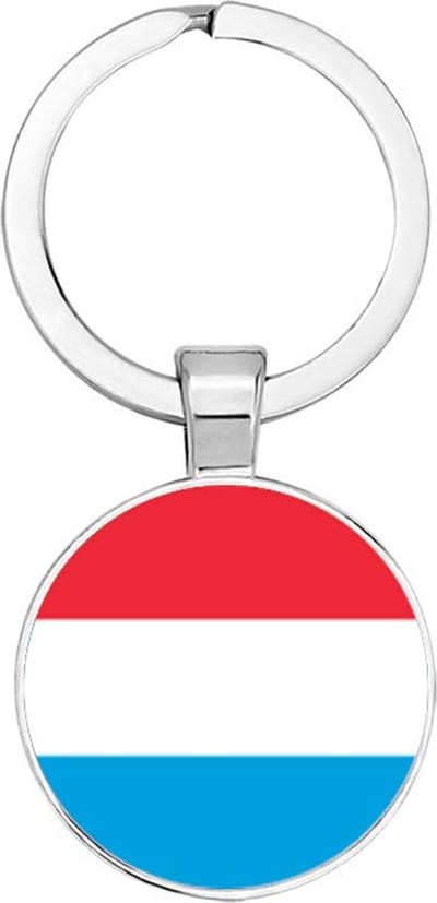 Akyol - Luxemburg Sleutelhanger - Luxembourg- Toeristen - Must go - Luxembourg travel guide - Accessoires - Liefde - Cadeau - Gift - Geschenk - 2,5 x 2,5 CM