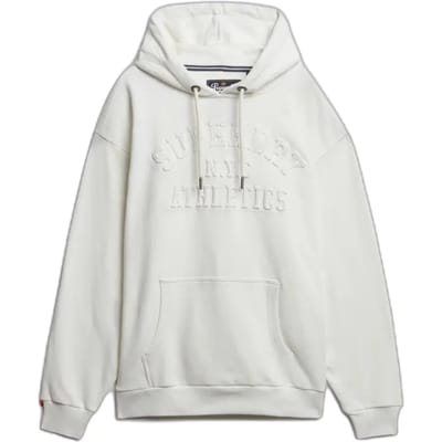 Superdry - Athletic Embossed Oversized Hoodie - Heren - Hoodies