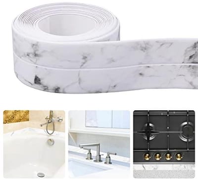 Zelfklevende Afdichtstrip voor Keuken en Badkamer - Waterdichte PVC Plakband