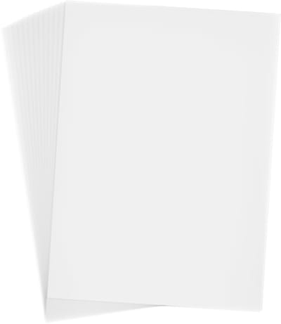Allecto - Transparant Papier A4 - 130 g/m² - Printbaar - Tekenen en Scrapbooking - Creatief papier - Perfect voor knutselen - 50 Vellen