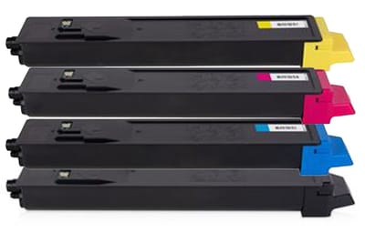 Set 4x ABC huismerk toner geschikt voor Kyocera TK-8115 voor Kyocera Ecosys M8124 M8124cidn M8130 M8130cin M8130cidn M 8124 M 8124cidn M 8130 M 8130cin TK8115 TK-8115K TK-8115C TK-8115M TK-8115Y