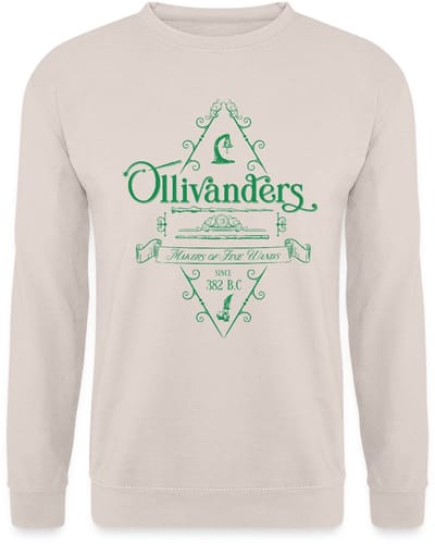 Harry Potter Olivanders Winkel Groen Logo Sweater Heren
