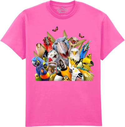 Vogels Watch The Birdie The Coloured House T-shirt S