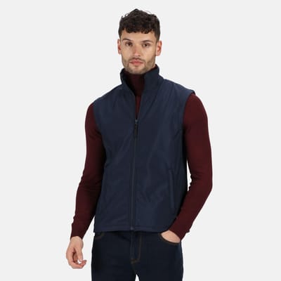 Regatta Professionele Heren Klassieke Lichtgewicht Softshell Bodywarmer (Marine)