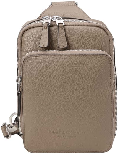 Marc O'Polo schoudertas Fredrik Crossbody Bag Pavestone Taupe