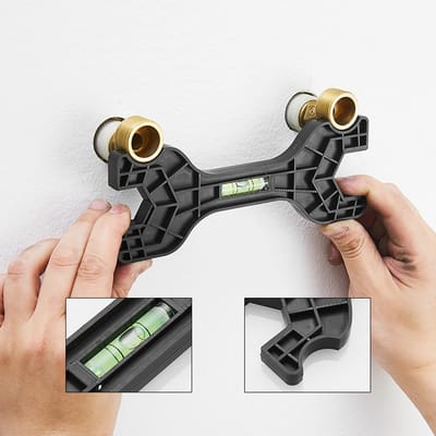BukkitBow - Kraan Tap Sleutel met Waterpas - Badkamer en Keukenkraan Gereedschap - Installatie Tool