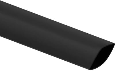 WKK Krimpkous met lijm - 3:1 - 40 naar 13mm - 1,22 meter - Zwart