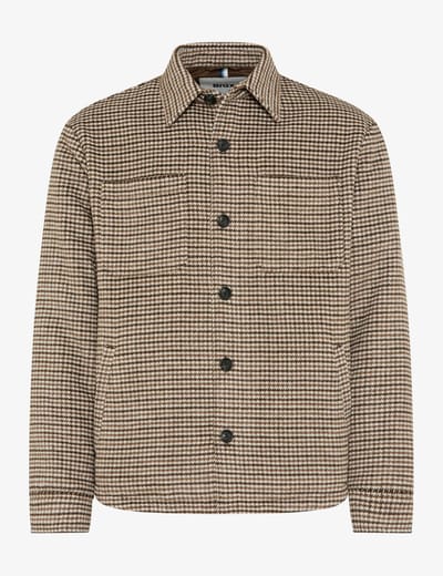Brax Heren Shirt  Style DEXTER chocolate, donkerbruin, maat M