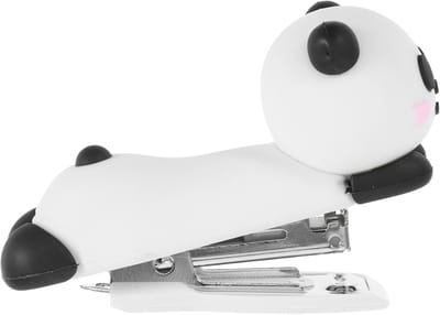 Mini Nietmachine - Schattige Nietmachine - Papier Organiseren - Panda Vorm - 8x6x3.5 cm - Multi