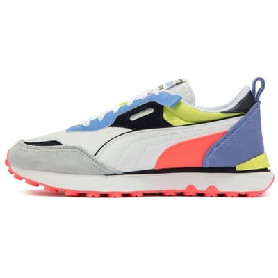 Rider Fv "future Vintage" dames lage schoen wit/elektro paars