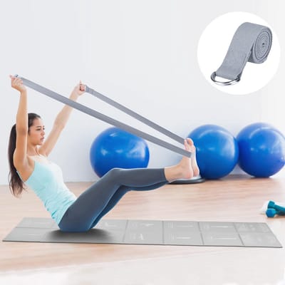 Opvouwbare antislip yogamat voor yoga, pilates en fitness