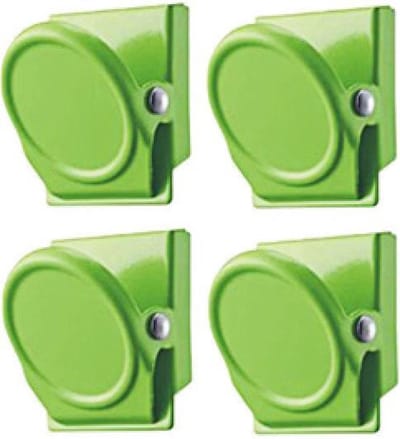 New Age Devi - Magneetclips: Whiteboardmagneet, Koelkastmagneet, Klembordmagneet, groen