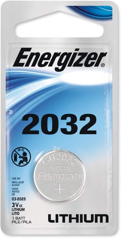 Lithium Batterij - Knoopcel Batterij - Apparaten Voeden - Hoge Energiedichtheid - 3 Volt - Zilver
