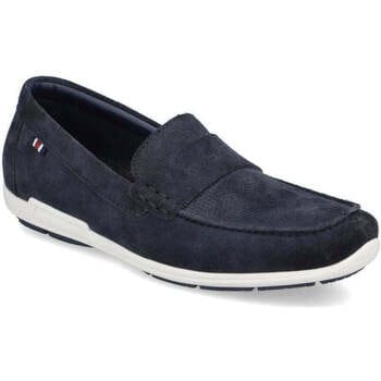 Rieker Moccasins 09050, Mannen, Marineblauw, Schoenen, maat: 42