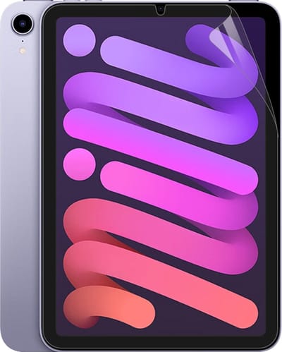 Geschikt Voor iPad Mini 7 Screenprotector en geschikt voor iPad Mini 6 screen protector - Solidenz Nano PET HD Folie protector - Beschermfolie - 8.3 Inch - Screen Protector Plastic - 2024 en 2021 model - Plastiek Folie