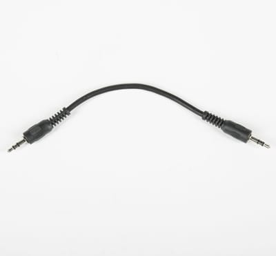 MUSIC STORE Mini-aansluitpatchkabel 0,15 m - Stereo patch kabel