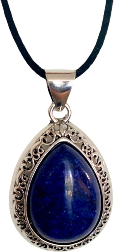 Ketting Lapis Lazuli Blauw 45 cm - Charme Bijoux
