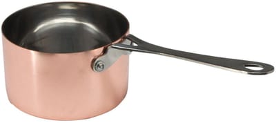 Mini Pan om te Bakken Serveren Serveren Kleine Pan 250 Ml Staal